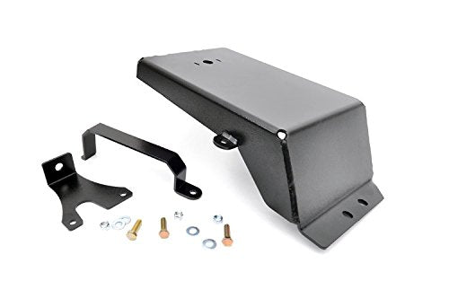 Rough Country Skid Plate Evap Canister for 2007-2018 Jeep Wrangler JK - 777,Black