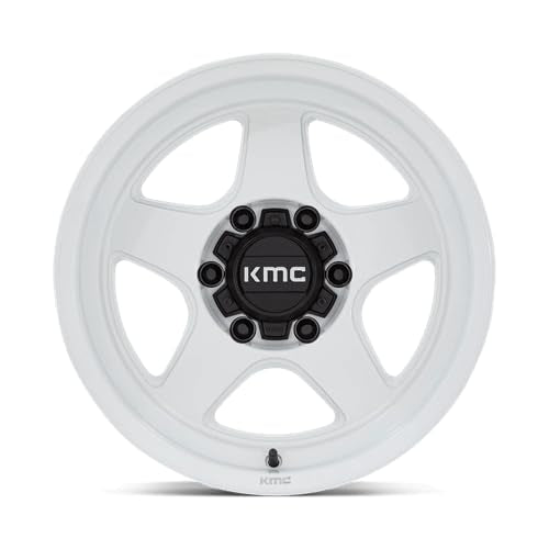KMC Wheels 17X8.5 LOBO 6X5.54.36 -10mm GLOSS WHITE - KM728WX17856810N