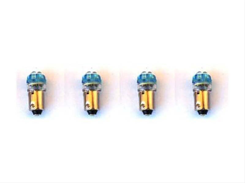 64-68 Scott Drake INSTR.PANEL LED-BLUE 4pc Vehicle Light Bulbs