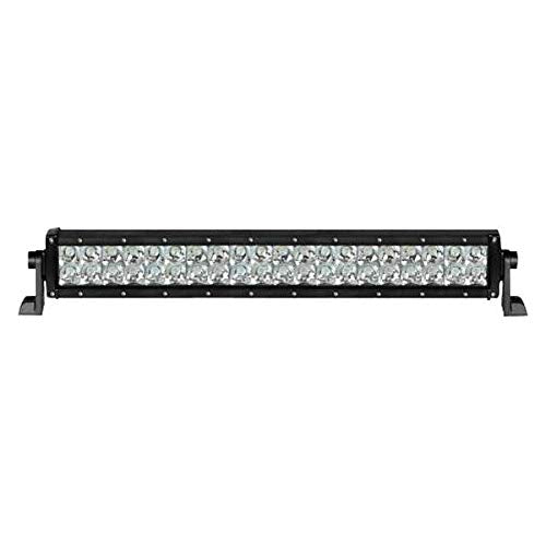 Heavy Duty Black Horse RUGGED Grille Brush Bumper Guard Modular Black Come with 20" Double Row LED Light Compatible with 2007-2013 Chevrolet Silverado 1500-RU-CHSI07-B-KIT