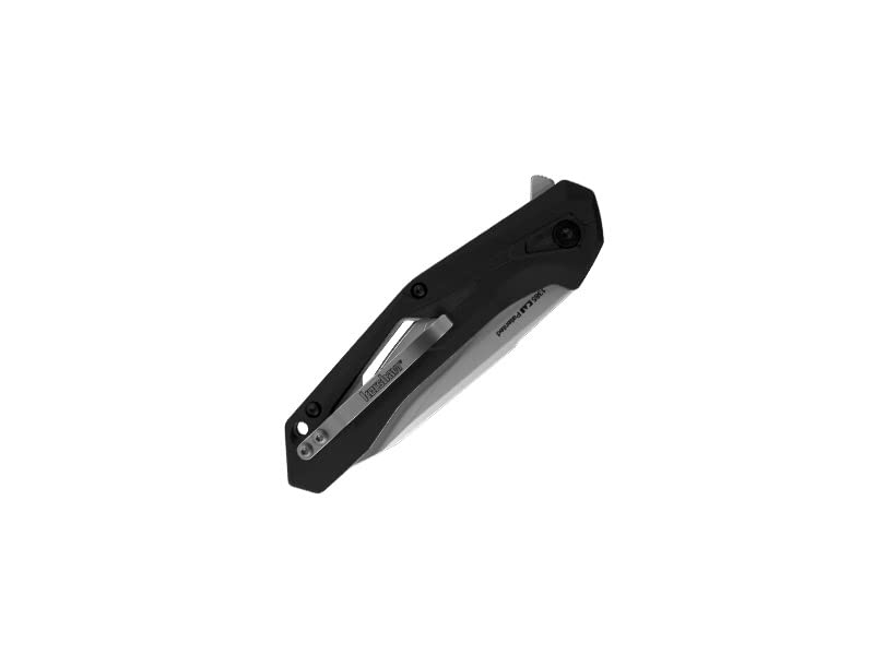 Kershaw Assisted Opening Airlock Knife Black FRN (3" Bead Blast) 1385