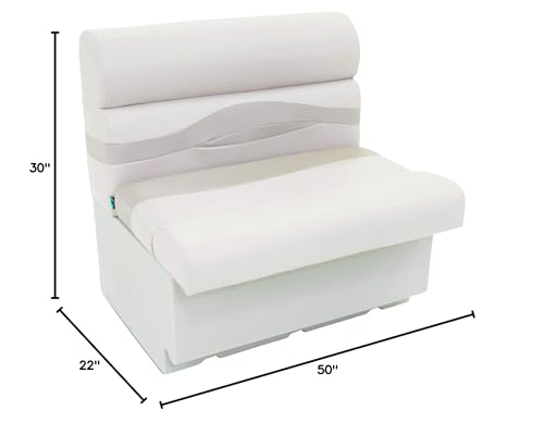50" TAYLOR MADE PRODUCTS Pontoon Boat Bench Seat with Storage