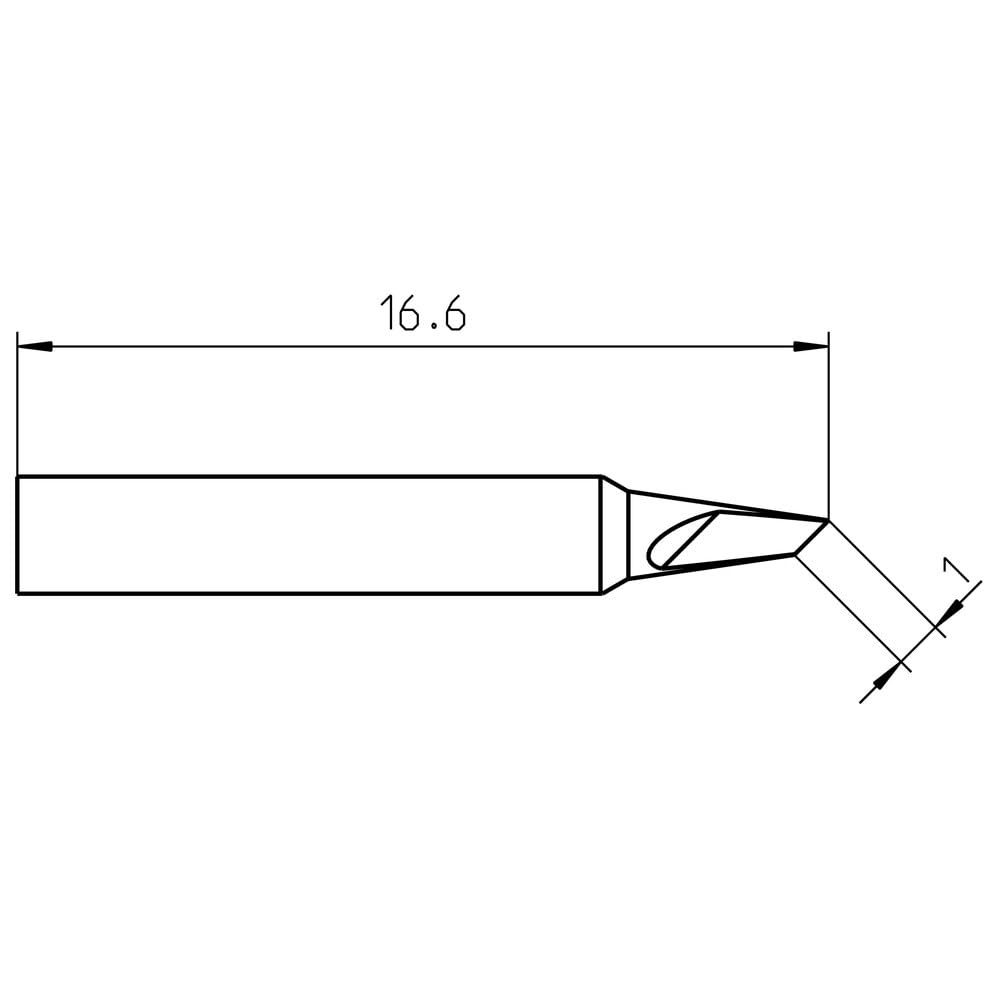 Welding Tool RTP 010 K Nw Tip Knife 1.0