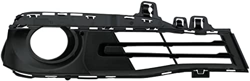 DEPO 444-2517R-UD Fog Light Bezel for BMW 3 Series Sedan/Hybrid 16-18 / Wagon 16-19 with Fog Light Type STD/MODEM LINE RH Passenger Side