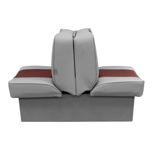 8WD707P-1-661 Wise Deluxe Lounge Seat (Grey/Red)