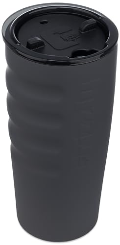 20 oz Grizzly Grip Cup with Mag Lid | Vacuum Insulated | For Coffee Car Travel Beach Camping Hiking Hunting Fishing | Stealth Gray