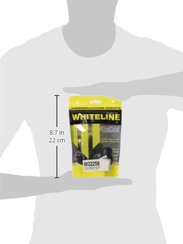 Bushing Kit Whiteline W22259, Black
