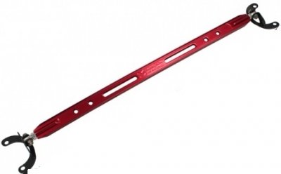 Megan Racing MR-SB-HC06RL-B: Rear Lower Strut Bar 06-11 Civic Blue