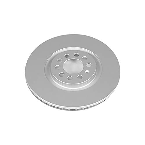 Power Stop EBR646EVC Evolution Front Geomet Coated Brake Rotor For Audi TT 1999-2006, Audi TT Quattro 2000-2006, Volkswagen Golf 2002-2003, Volkswagen Jetta 2005 [Model Specific]