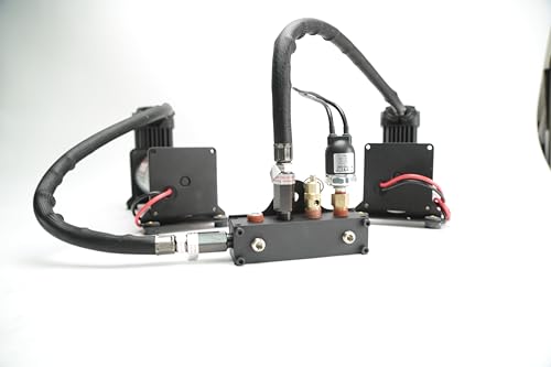 444 Dual Stealth Black Viair Mounted System (VMS), 200PSI