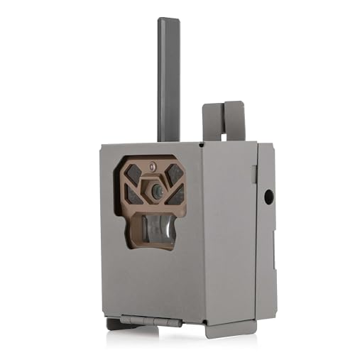 Moultrie Security Box for Cellular Trail Cameras Edge, Edge Pro - Robust Protection, 16-Gauge Steel Structure, Weatherproof and Security