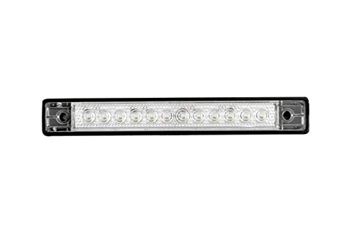 Slim Line T-H Marine LED Utility Strip Light | Surface Mount Bright Long Lasting Work Lights for Boats, RVs, Vehicles | 8", RGBW Multi-Color