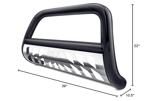 Bull Bar Aries W/Skd,3In,Black