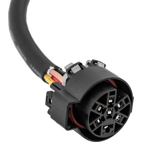 7-Way Trailer Connector Cable Strobe Kit-3 Ft Truck/SUV Vehicle Mount