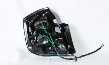 Right TYC Tail Light Assembly Compatible with 2007-2009 Nissan Sentra
