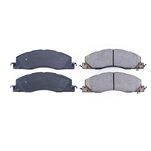 Power Stop Z16 16-1399 Evolution Front Ceramic Brake Pads For 2009 2010 2011 2012 2013 2014 2015 2016 2017 2018 Dodge Ram 2500 3500