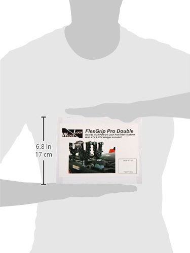 FlexGrip Wedgelock Pro For Gun, Bow, Tool, Utilities Rack - ATV TEK Double Rider