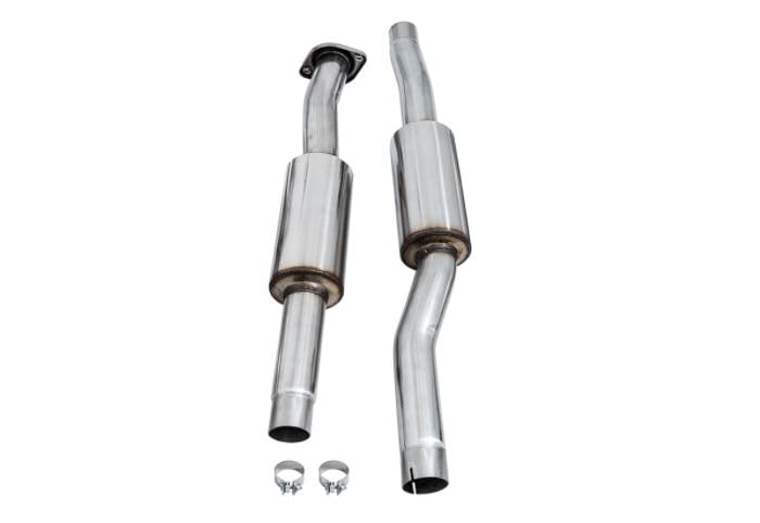 AWE Front Pipe Resonated Conversion Kit for Ford Raptor (2FG to 1FG) (3015-11040)