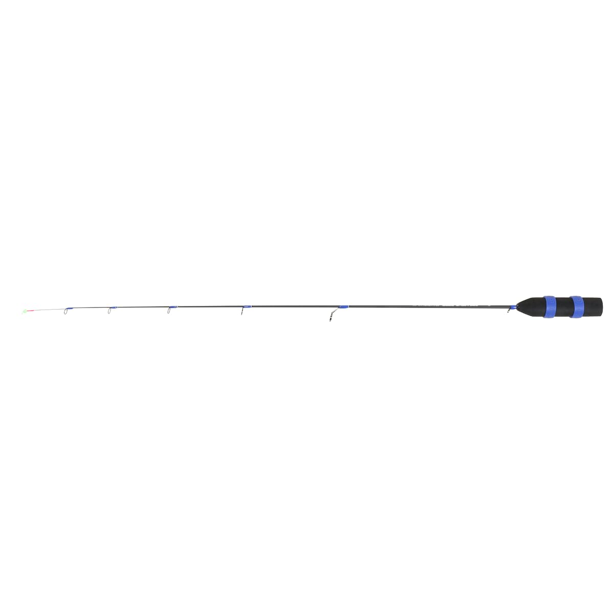 27” Ultra-Light Straight Drop Ice Fishing Rod – Sensitive Spring Tip, Durable Glass Blank & Oversized Guides for Smooth Line Flow