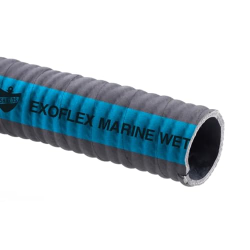 Sierra 16-254-8004 12-1/2 Feet Poly X Sanitation Hose, 1-1/2 inch