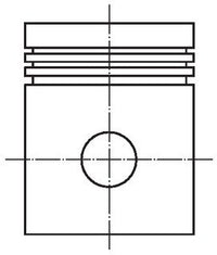 037 Mahle Original 31 03 Piston