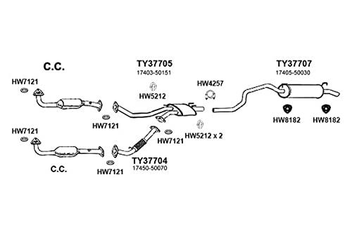 HW8182 Ansa - Exhaust Hanger