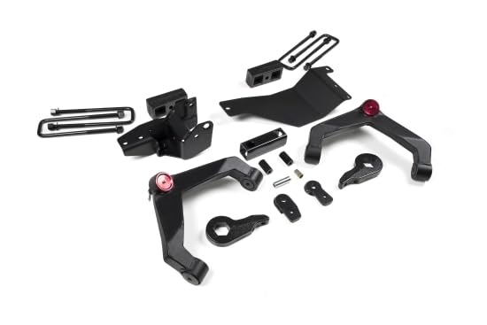 Zone Offroad ZONC32N | '01-'10 Chevy Silverado/GMC Sierra 2500/3500 HD 4WD, '01-'06 Avalanche/'01-'05 Suburban/Yukon XL 2500 4WD | 3 in Full Suspension Adv. Ser. Lift Kit; RPO FK2,3/FF6-9 | Shocks Nitro