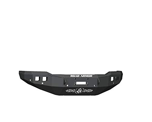 Stealth Road Armor 4192F0B Front Winch Bumper - Texture Black - Compatible with: 2019-2024 RAM 2500 3500