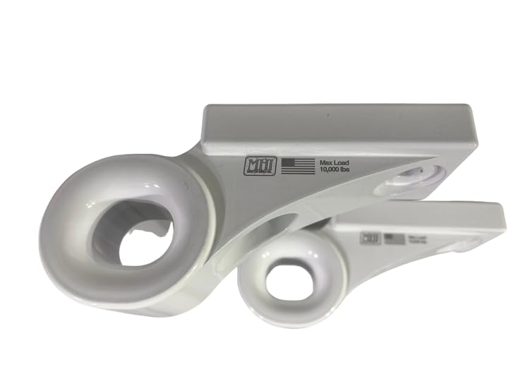 Rear Bronco OEM Recovery Loop – Oxford White | 2021–2026 Models | Soft Shackle Compatible | 10,000 lb Rating | SAE J684 Tested