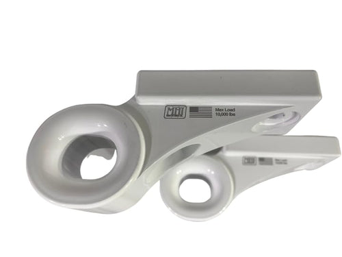 Rear Bronco OEM Recovery Loop – Oxford White | 2021–2026 Models | Soft Shackle Compatible | 10,000 lb Rating | SAE J684 Tested