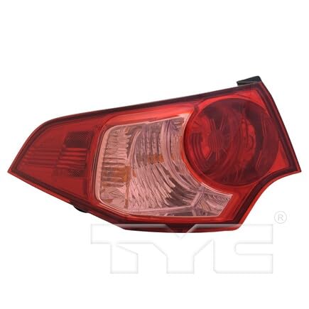Left TYC Tail Light Assembly Compatible with 2011-2014 Acura TSX