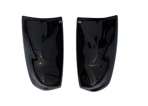 Tailshades Auto Ventshade / Blackout | Fits 2014 - 2021 Toyota Tundra, 2 pcs. | Black - 33167
