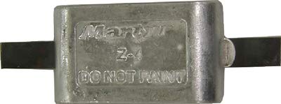 Maryr Zinc Plate w/Aluminum Straps Martyr Anodes