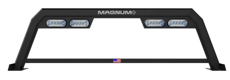 Low Pro Magnum Lighted Headache Rack with Hollow Point | Fits 20-23 GM 2500+