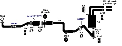 Exhaust Gasket AP Exhaust 9097