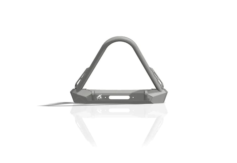 CrawlTek Front Bumper - Inferno - Black compatible with 2007-2018 Jeep Wrangler JK