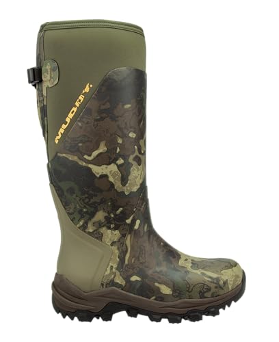 Muddy Outdoors DV8 Men's 17" Rubber Boots Veil Canyon Hybrid 12 D