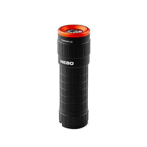 NEBO UV Torchy and Black Light, Dual UVA Technology for Detection, Inspection, and Authentication