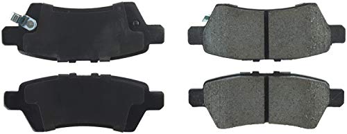 Rear StopTech 308.11010 Brake Pads with Shims and Hardware