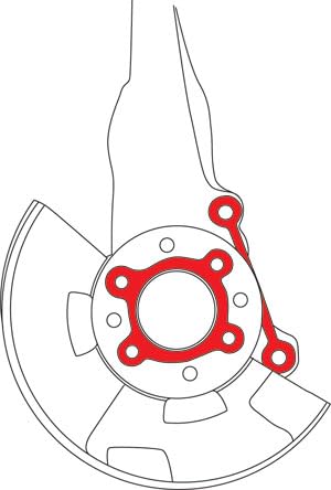 GENESIS FR Camber Shim ±0.75° (71933) Vehicle Specific Item - Specialty Products Company