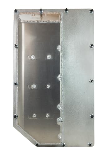 Moroso 20395 Aluminum Dry Sump Oil Pan 2 Piece, Fits SBF 351W w/Energy Block, 4 Pick ups