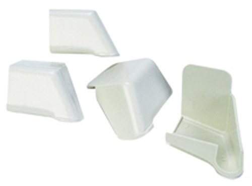 Polar White JR Products 389PW-A Rain Gutter Spout