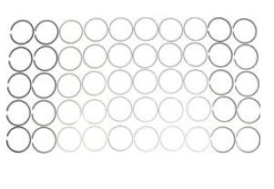 Moly Ring Set Mahle 3150210 (Performance Metric HV385 82.0MM x 1.0MM/1.2MM/2.8MM Drop In Std Tension)