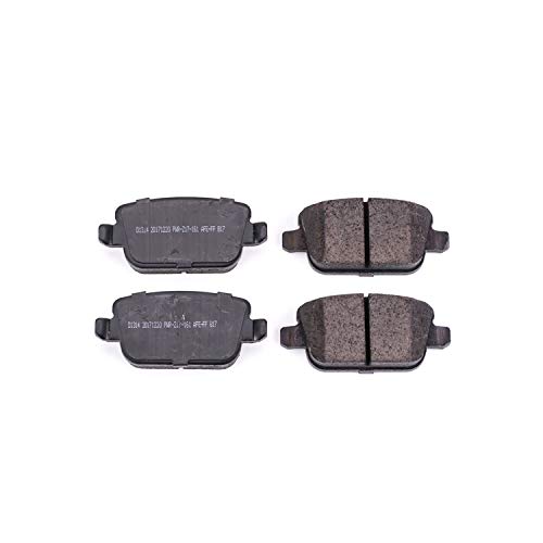 Power Stop Z16 Evolution Rear Ceramic Brake Pads For Land Rover LR2 2008-2012, Volvo S80 2007-2008, Volvo S80 2012-2014 [Model Specific]