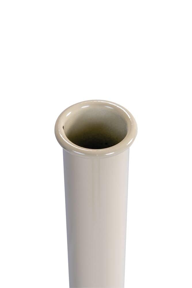 Outdoor Ashtray, Eagle Original Butt Can, Galvanized Steel with Steel Tube, 5 Gallon, Beige, 1200BEIGE