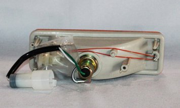 Left TYC Turn Signal Light Assembly Compatible with 1984-1988 Toyota Pickup
