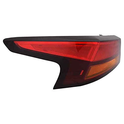 Left TYC Tail Light Assembly Compatible with 2019-2019 Nissan Altima
