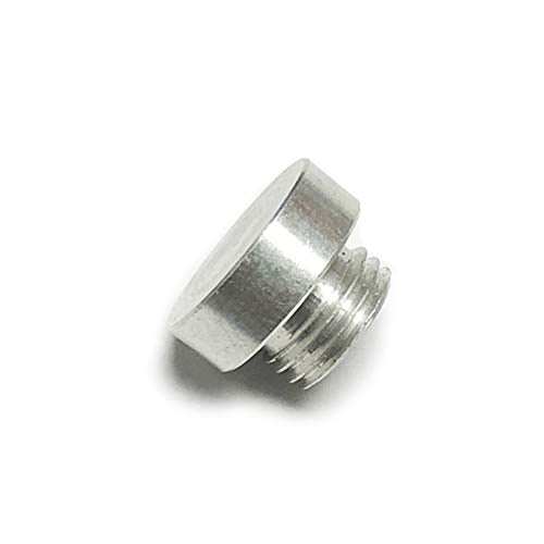 Cold Case Radiators Transmission Cooler Radiator Plug, 1/2-20 in Male Inverted Flare, Aluminum, Natural, Each