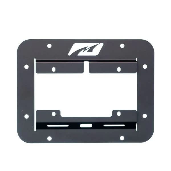 Spare Tire Delete Motobilt tag Mount for Jeep JK / JKU, clear