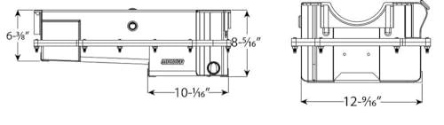 Moroso Aluminum 20379 2 Piece Wet Sump Oil Pan, Fits Big Block Chevy Donovan 500/700 Blocks, For use w/External Oil Pump